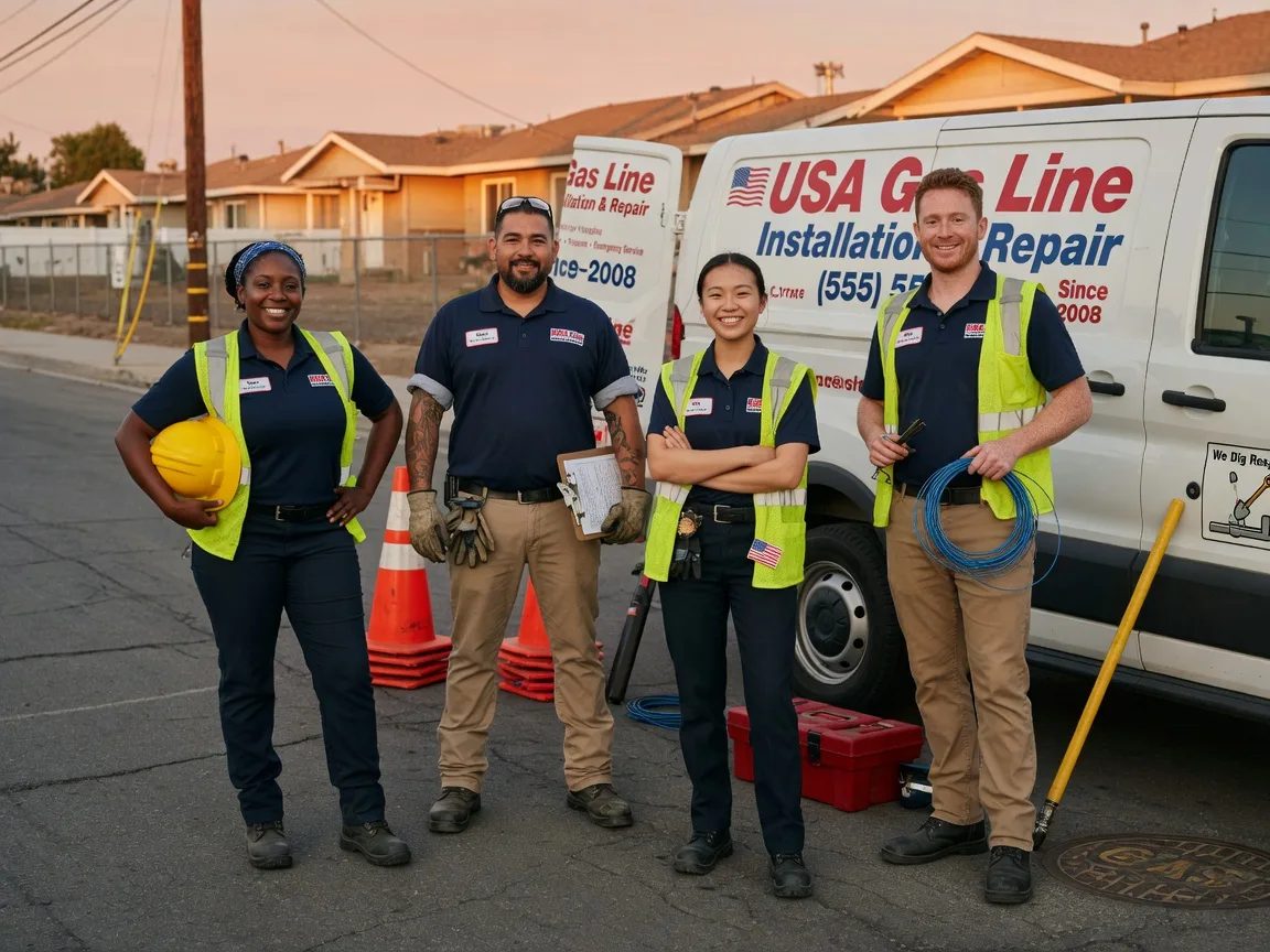 Gas Line Installation company in Talladega, AL